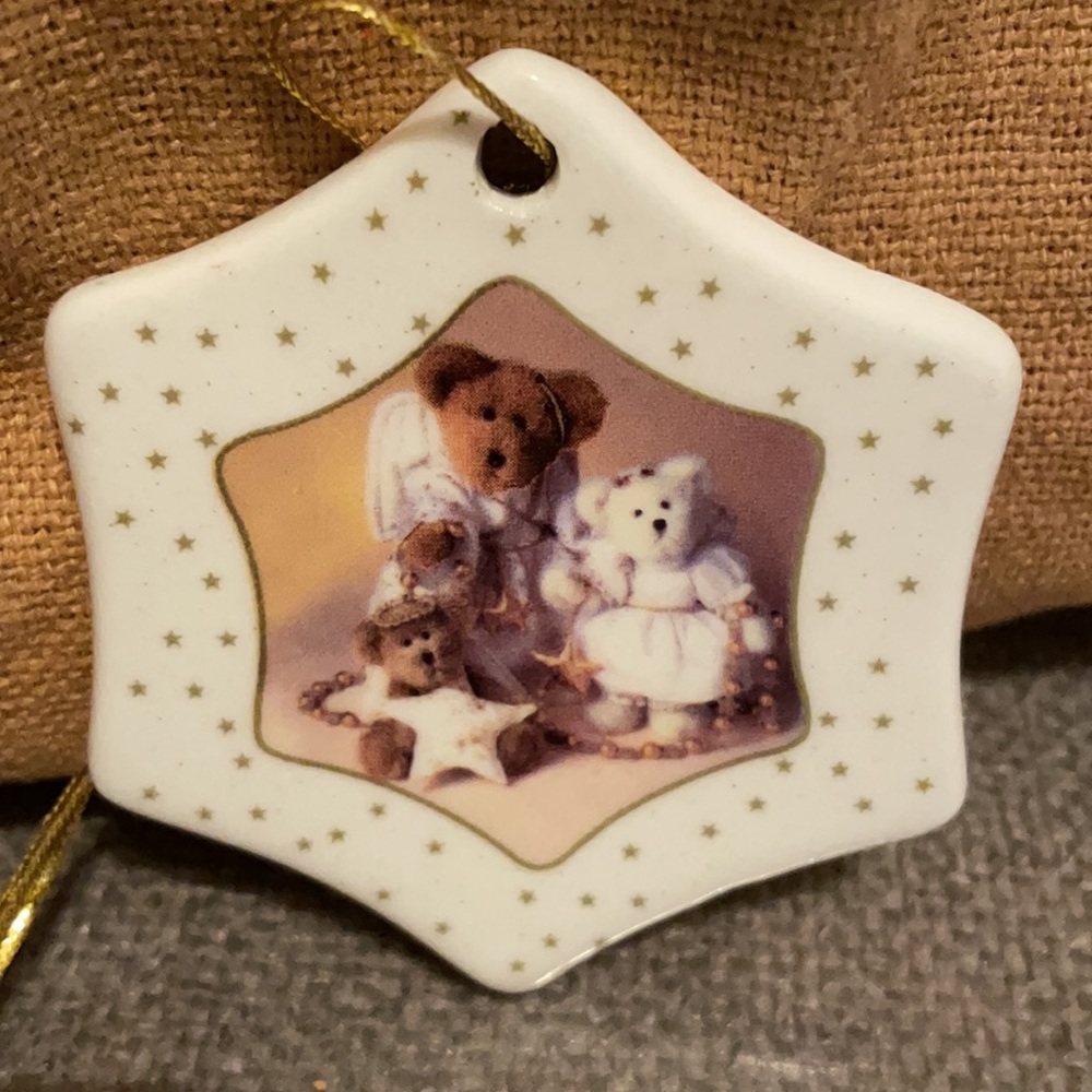 Christmas Ornament “wishing you a heavenly holiday season”